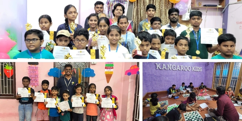 Focused chess coaching sessions in Chennai designed to build strong fundamentals and skills.