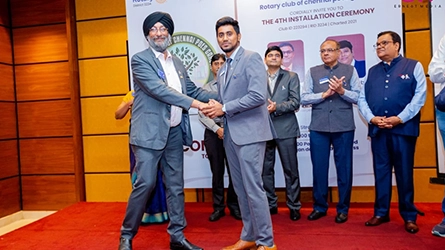 Students competing in a large-scale chess competition hosted by Time2Chess
