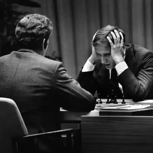 Bobby Fischer defeated Boris Spassky in 1972, bringing global fame and popularity to chess.