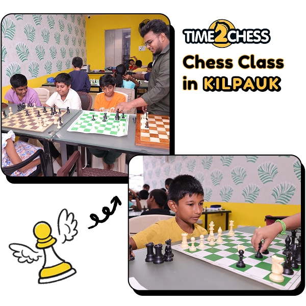 Structured chess classes with FIDE-certified coaches, fun lessons, and a safe learning environment.