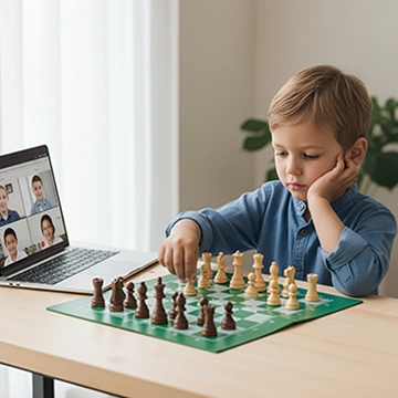 Engaging online lessons help young children develop focus, memory, and strategic thinking.