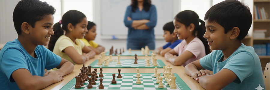 Friendly chess tournaments help kids build confidence, match experience, and a healthy competitive mindset.