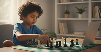 Safe, structured online chess learning helps kids improve skills, focus, and emotional growth at home